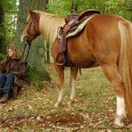 Katrin mit Amigo