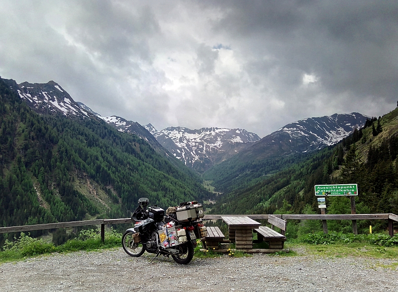 Katschtal Kehre am Söklpass 53