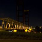 Kattwykbrücke bei Nacht