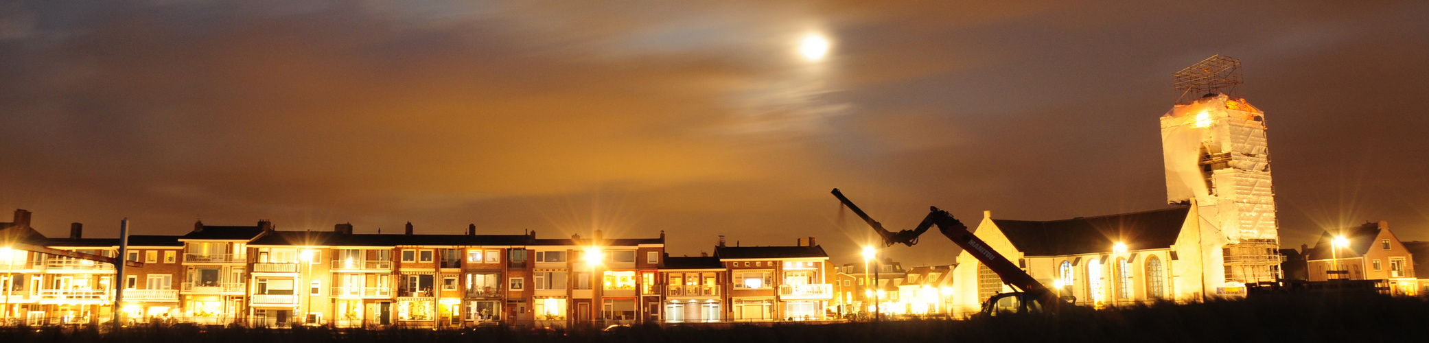 Katwijk bei Nacht