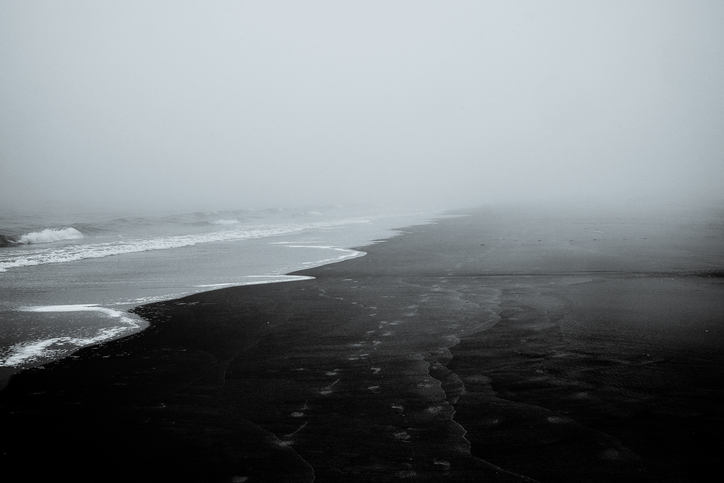 Katwijk im Nebel