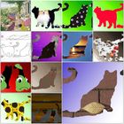 Katzen-Collage