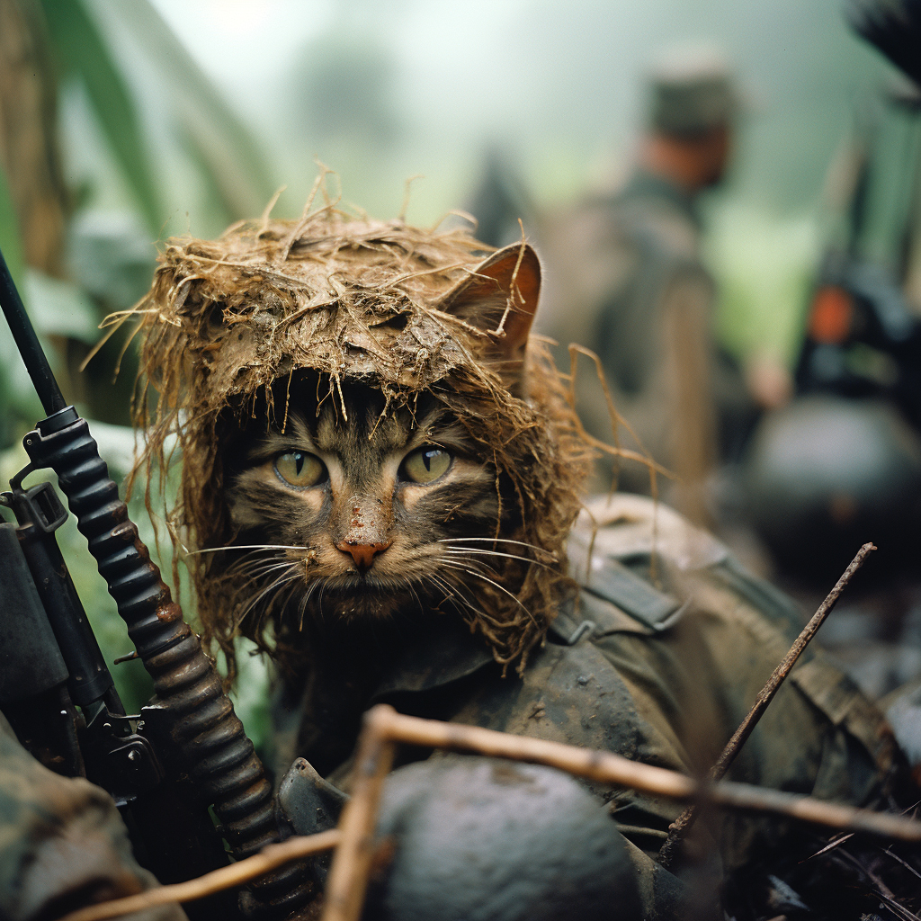 Katzen im Vietnamkrieg