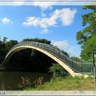 Katzenbuckelbrücke (mit Gedicht)