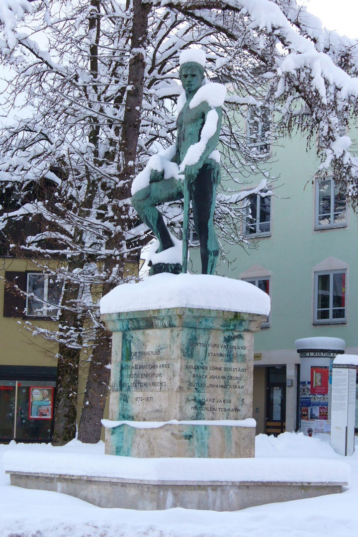 Kaufbeuren - Mann mit Haube