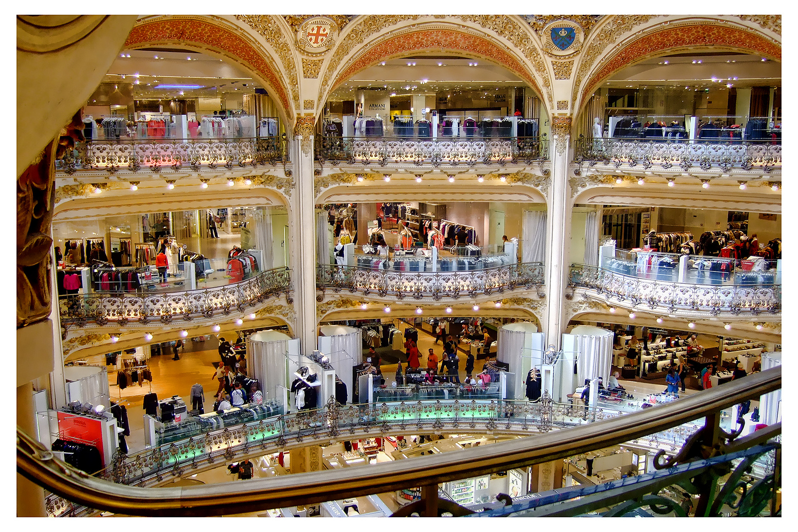 Kaufhaus Galerie Lafayette in Paris