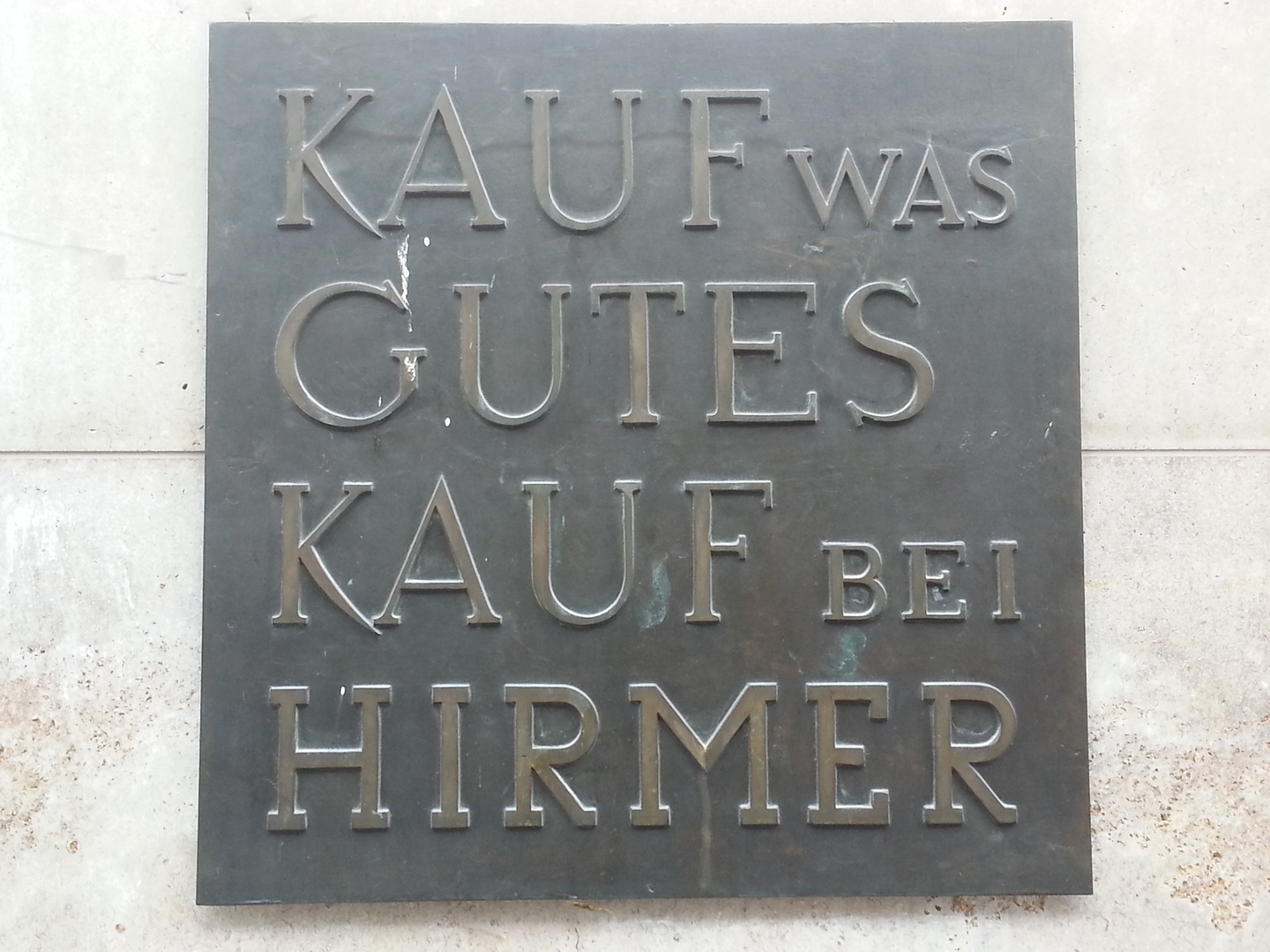 Kaufhaus Hirmer (2), Innenstadt, Neuhauser Str., München