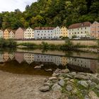 Kaufmannshäuser entlang der Ilz (Passau) / Merchant houses along the Ilz (Passau)