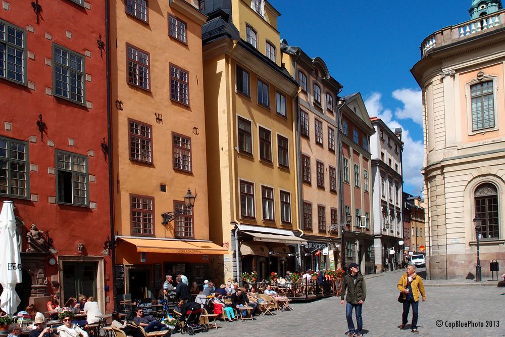 Kaufmannshäuser in Gamla Stan