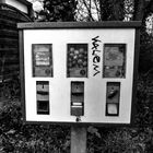 " Kaugummiautomat"  Es gibt ihn noch.