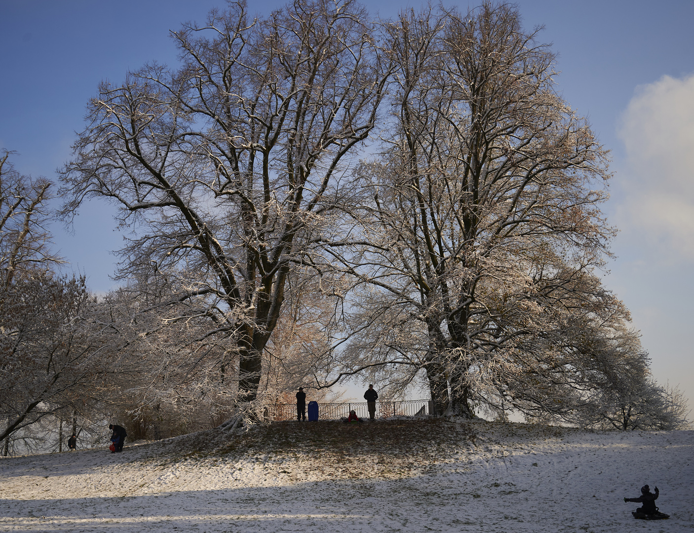 Kaum fiel der erste Schnee