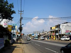 Kaum Sonntagsverkehr auf der Galle Road