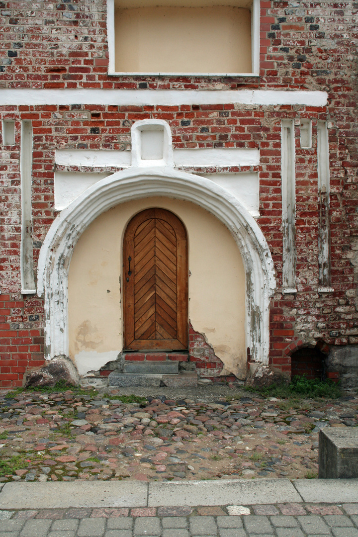 Kaunas: Mittelalterlicher Hauseingang