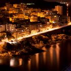 Kavala bei Nacht