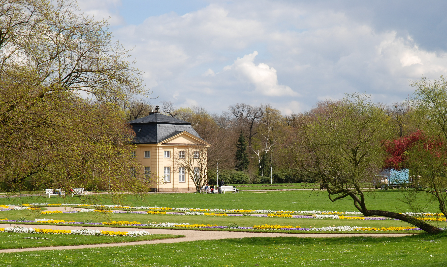 Kavaliershaus im Großen Garten Dresden, 2. Version