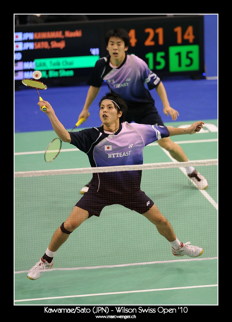 Kawamae/Sato (JPN) - Wilson Swiss Open '10