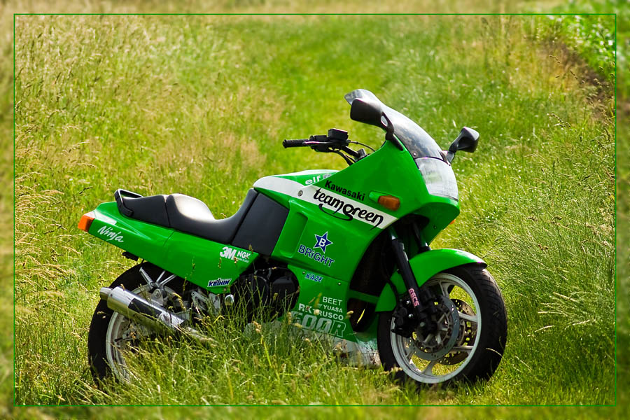 Kawasaki GPX 600 R "Team green" 2