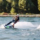 Kawasaki JET SKI 750 SXi auf dem Rhein bei Speyer