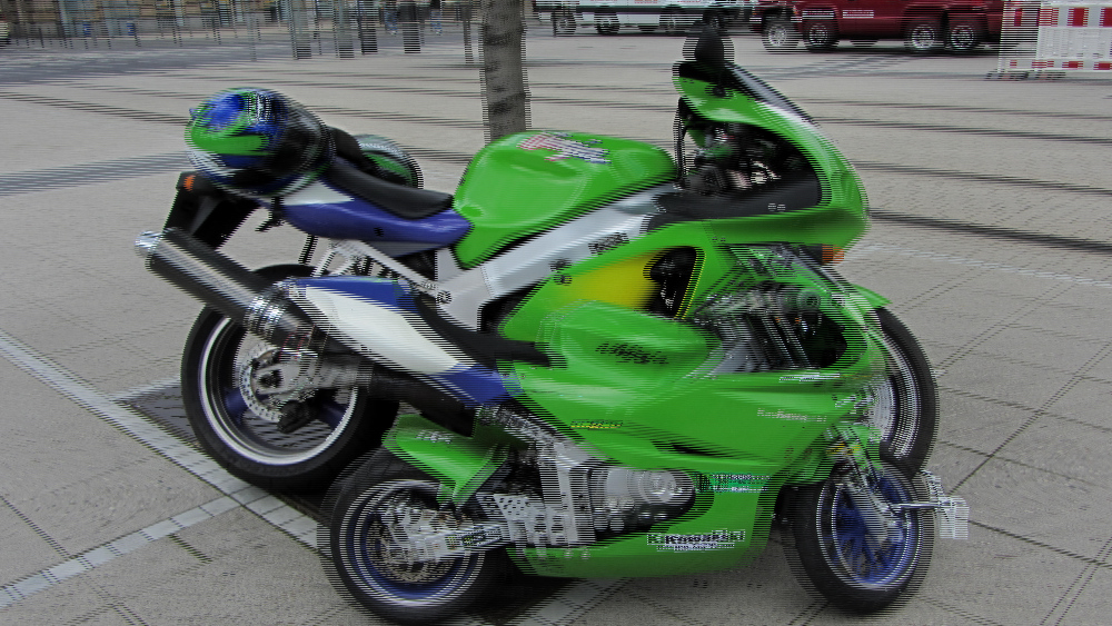 Kawasaki Ninja (3D-Polfilter)