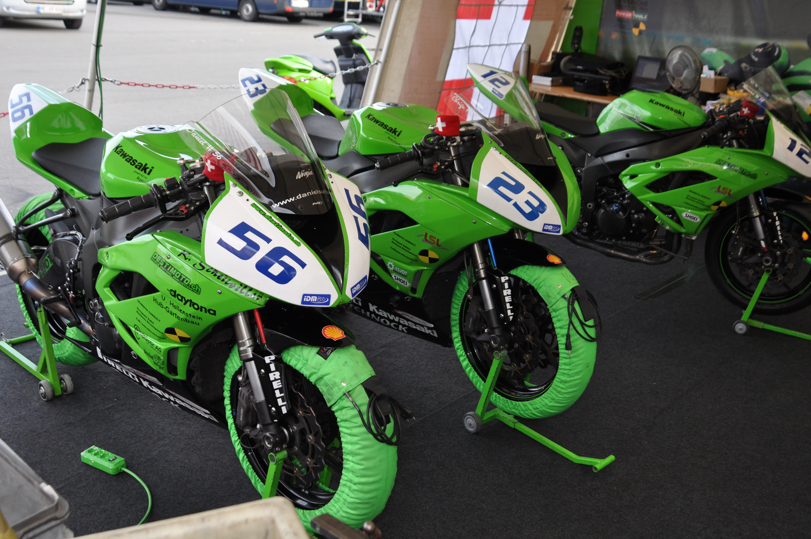 Kawasaki power in Schleiz