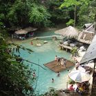 Kawasan Falls Resort von oben