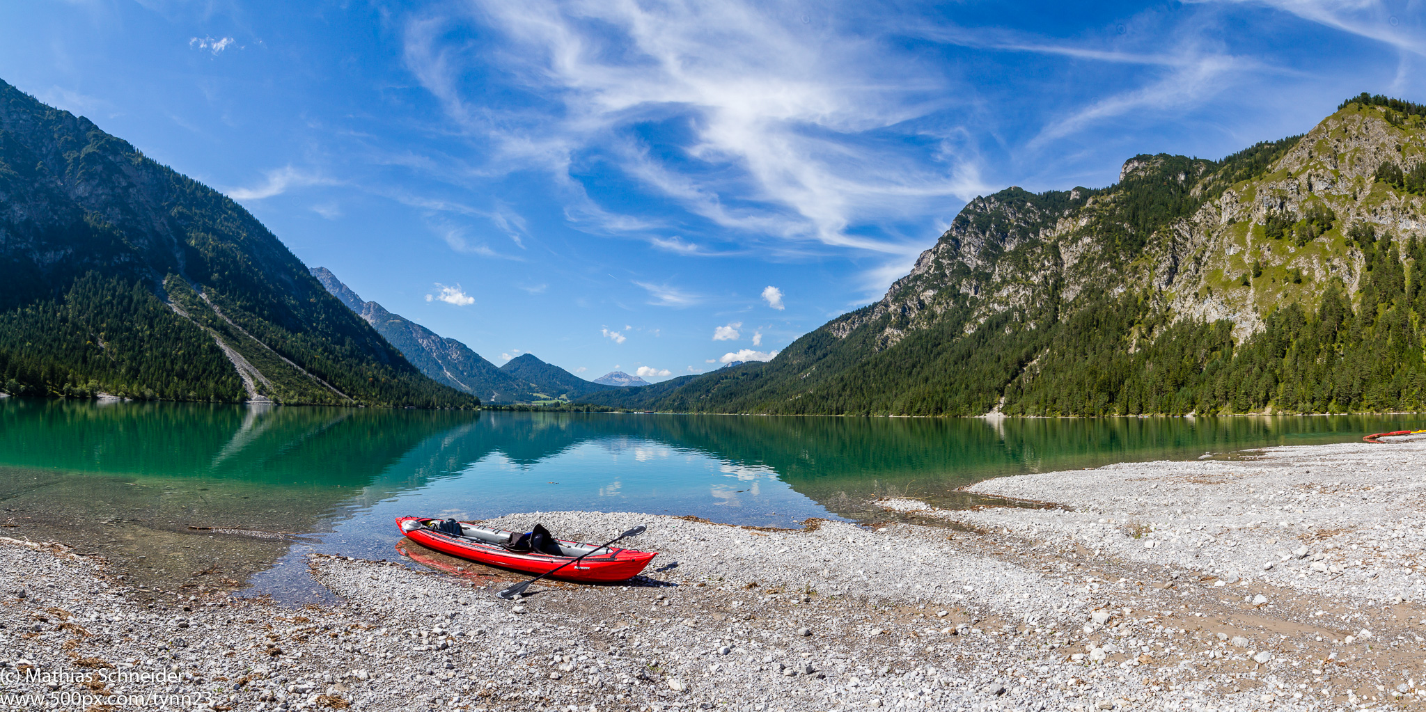 Kayak am Heiterwanger See