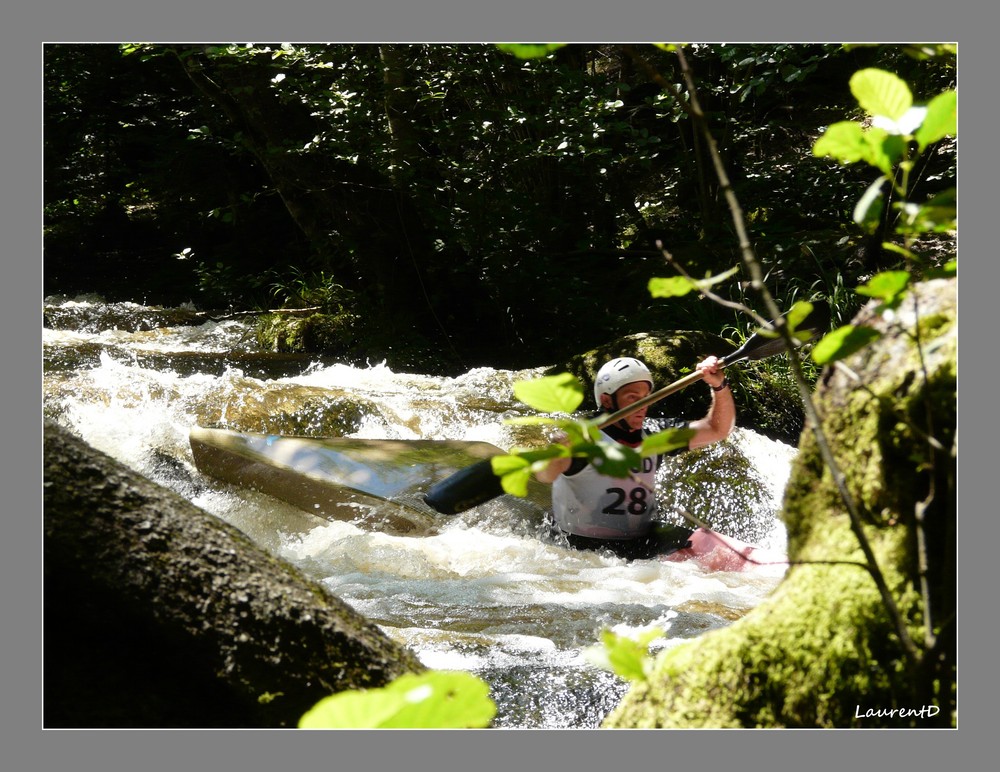 Kayak sur le Chalaux