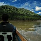 Kayaking in Borneo