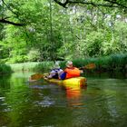 Kayaking on Mysla river