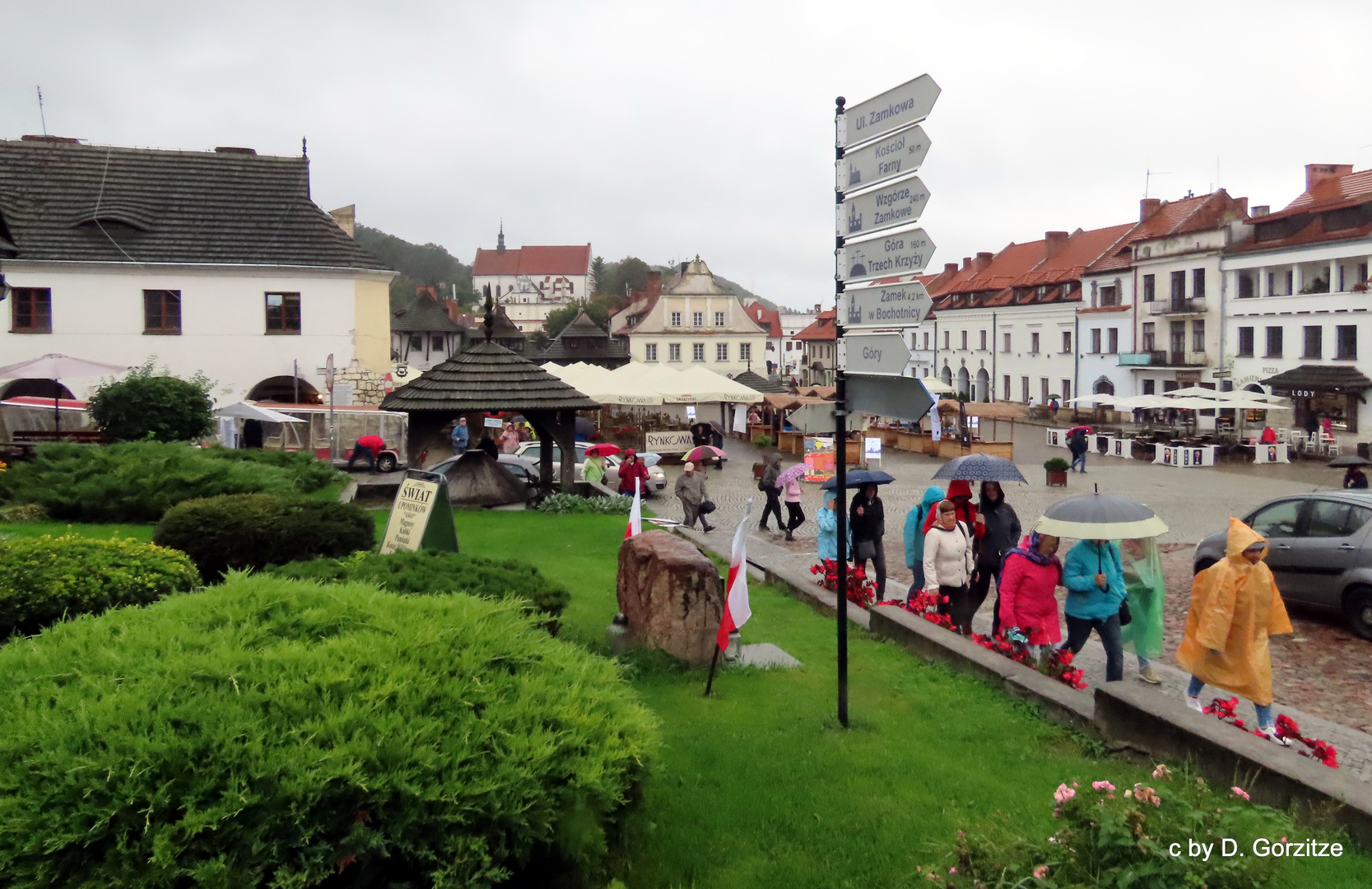 Kazimirz  Dolny, Marktplatz !