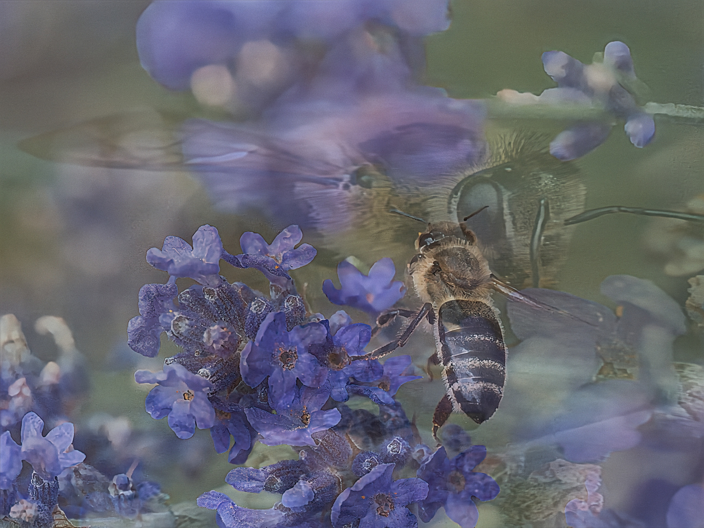 KdB_7040163-Lavendel-Bienen "Lavendel-Biene"