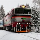 KDS 750 202-4 im tschechischen Winter 