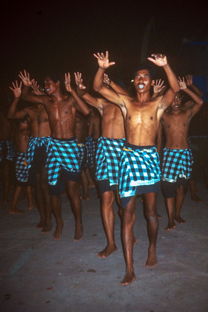 Kecak dance an old performance