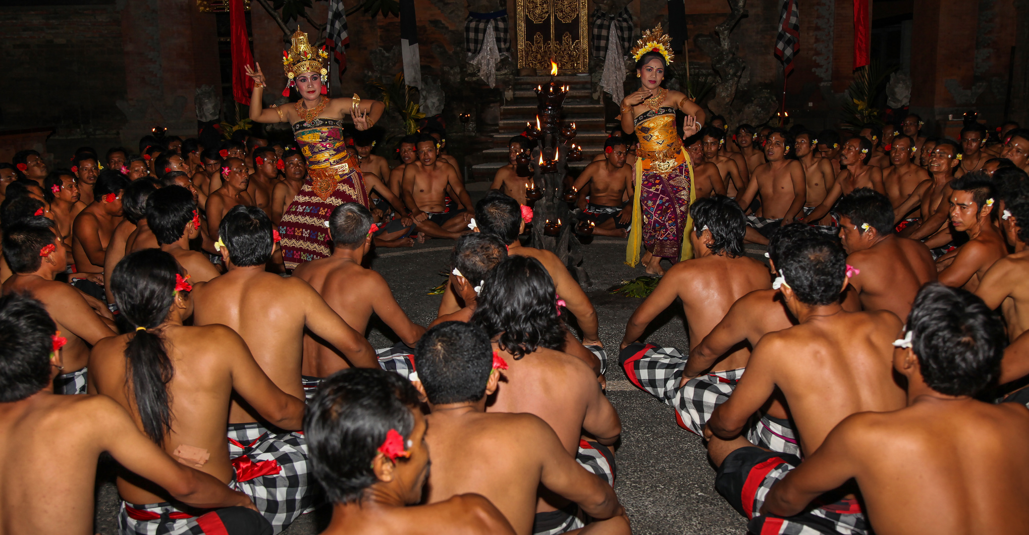 Kecak-Tanz auf Bali