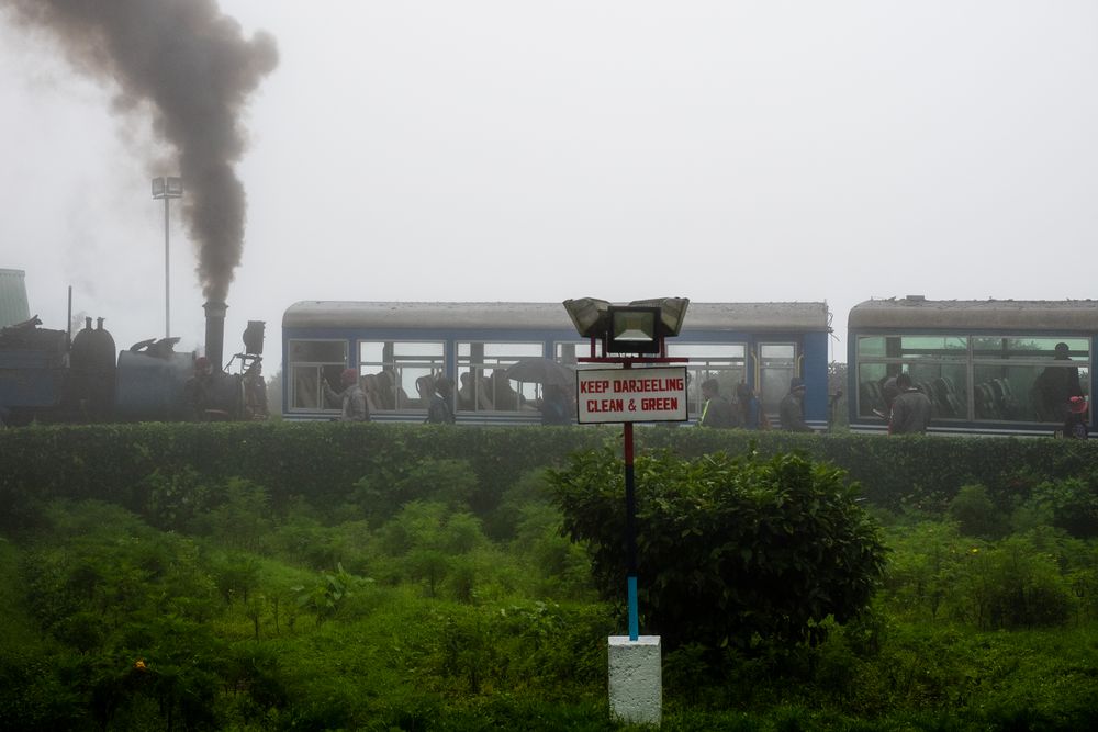 "keep Darjeeling clean and green", ein frommer Wunsch