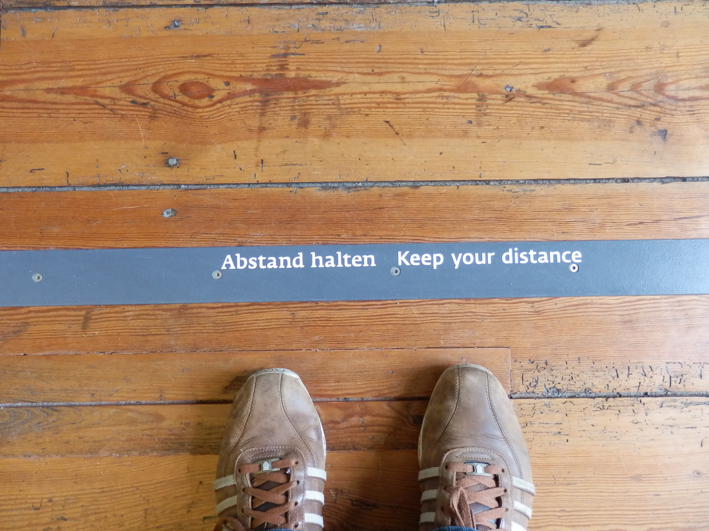 keep distance..