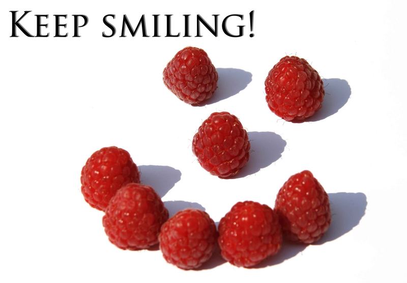 keep smiling