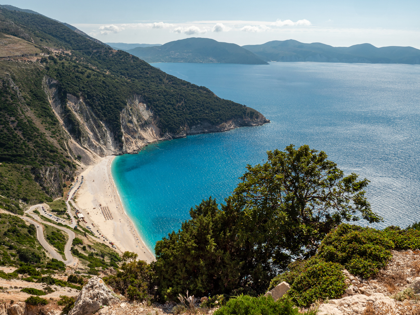 Kefalonia. Myrtos Beach.