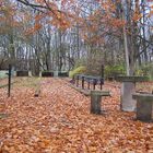 Kegelbahn im Herbst