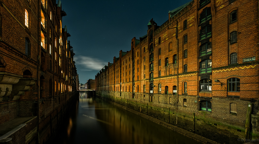 Kehrwiederfleet in der Hamburger Speicherstadt