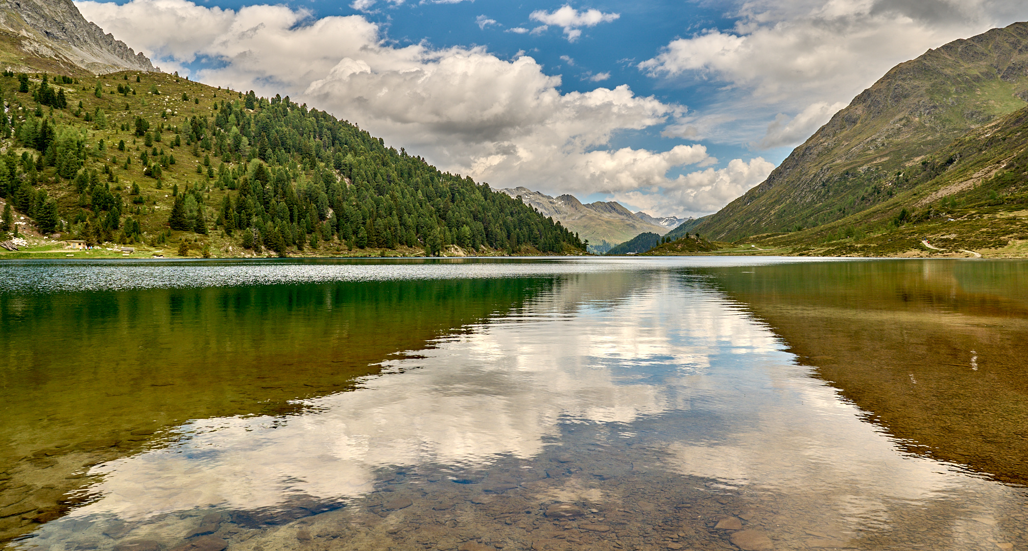 Keilspiegelung mit Tiefblickführung am Obersee (Osttirol)