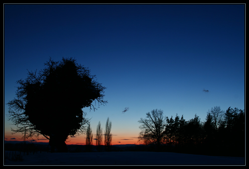 Kein australischer Sonnenuntergang - leider