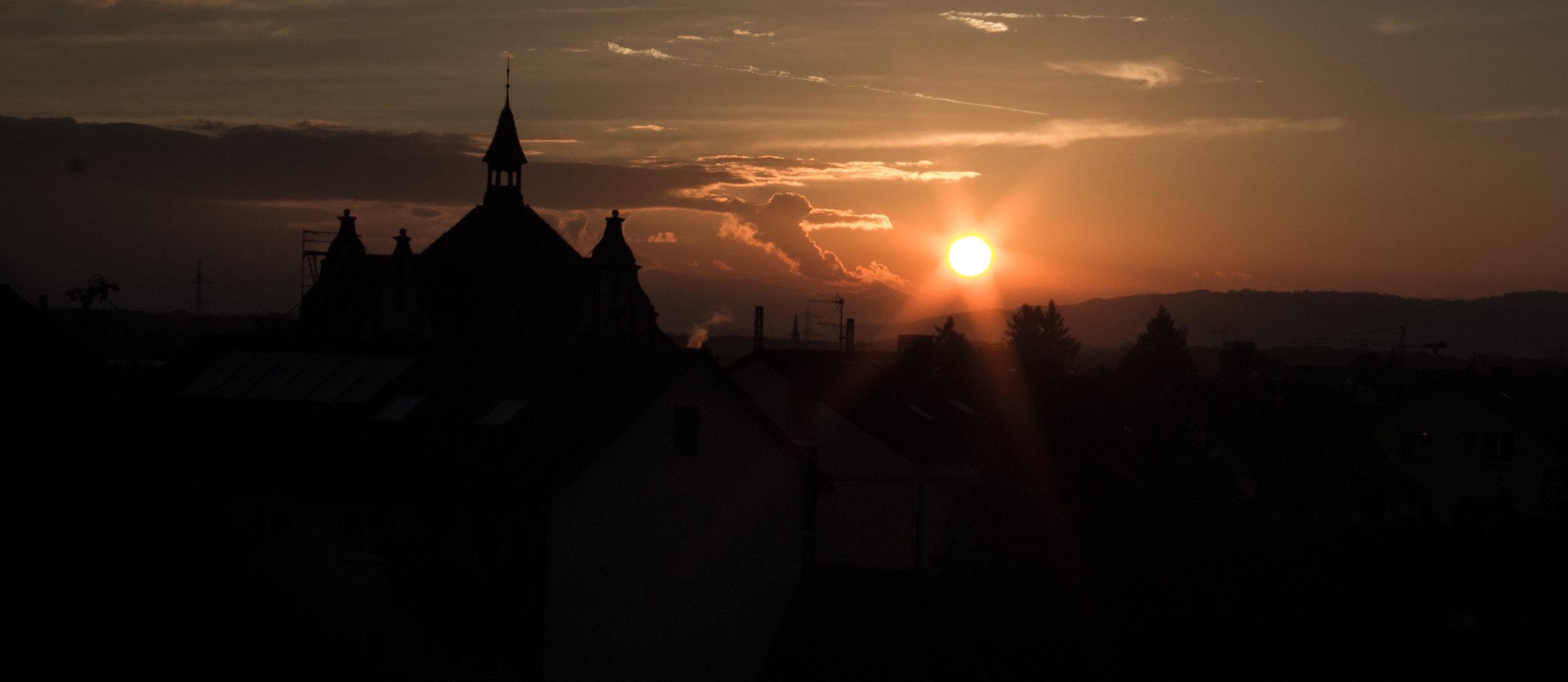 Kein besonderer Sonnenuntergang