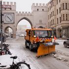 Kein Bummelwetter in München.....