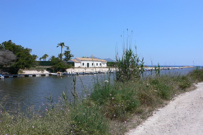 ....kein Canal Grande....aber der von Albufera....