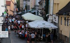 Kein Durchkommen mehr in der Wagnergasse