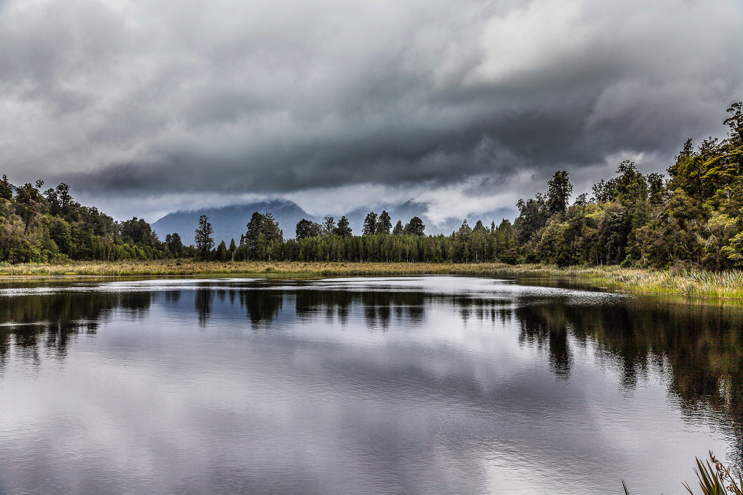 Kein Glück am Lake Matheson