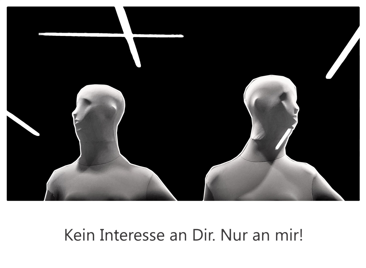 kein interesse...