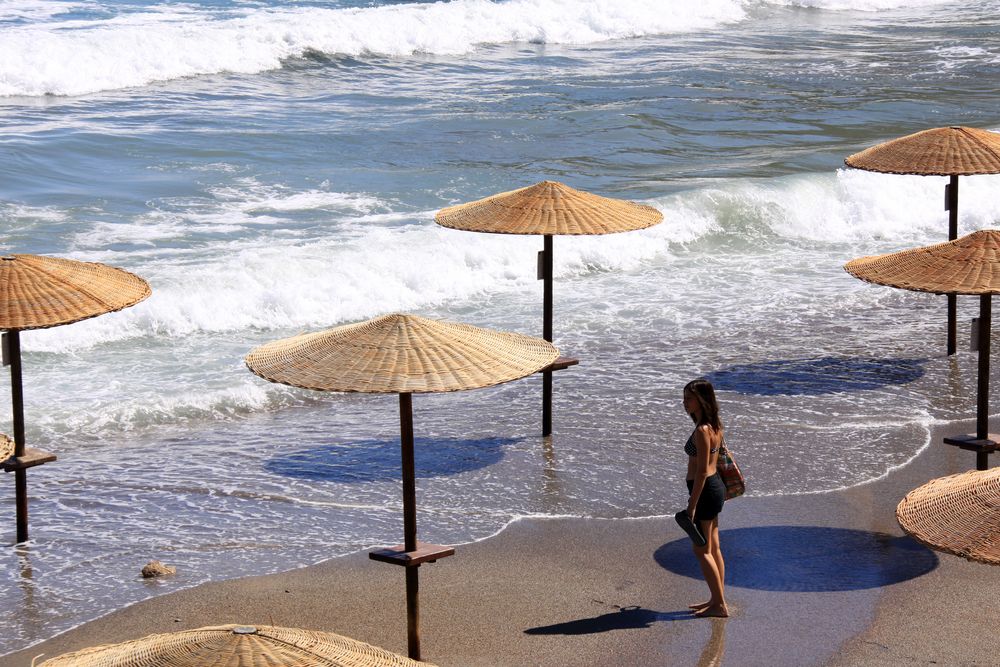 Kein Liegestuhl frei Foto & Bild | europe, greece, rhodos Bilder auf