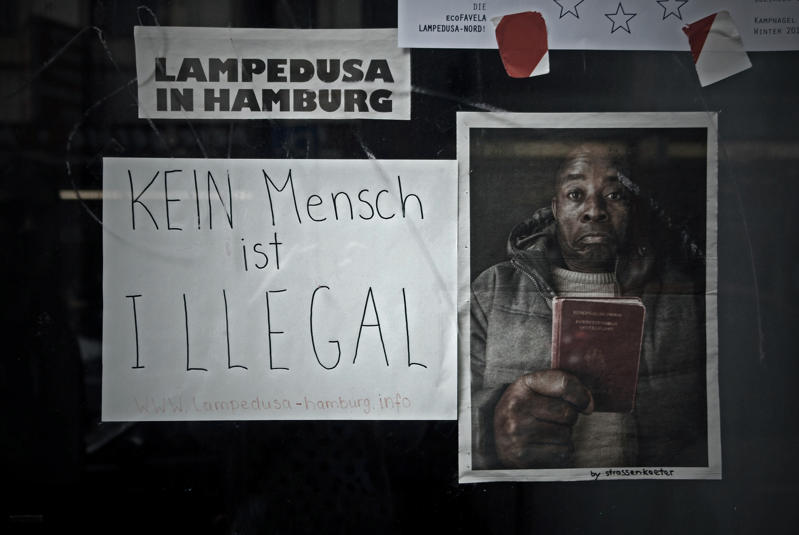 Kein Mensch ist illegal - Bleiberecht überall!